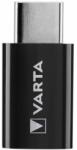 VARTA 57945101401 microUSB - Type C fekete adapter (57945101401) - mentornet