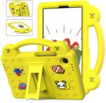  Husa pentru tableta pentru copii FANY pentru Samsung Galaxy Tab A9 galbena