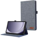  Husa FABRIC pentru Samsung Galaxy Tab A9+ albastra