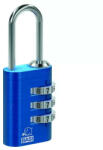 Basi KS 611L Számzáras bőrönd lakat (kék) - zardepo