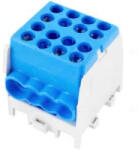 Pollmann Electrotech Fővezeték sorkapocs 2x 25/6x16mm2 kék HLAK 25-1/6 M2, 2080174 Pollmann (2080174)