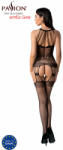 Passion Woman Bodystockings Bs095 harisnyaoverall - fekete