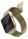 Uniq Dante Apple Watch 44/45/46/49 mm Milanoi Szíj Arany