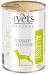 4Vets NATURAL VETERINARY EXCLUSIVE ALLERGY Lamb 400g ételintoleranciával szenvedő kutyáknak (Bárány)