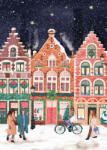 Pieces & Peace - Puzzle Bruges de Crăciun - 1 000 piese Puzzle