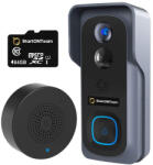 StartONTeam Videointerfon Smart Wireless de Exterior cu Camera HD, Senzor Miscare, Night Vision (EA-016)