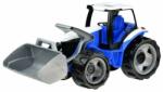 LENA Tractor cu găleată albastru-gri (02055)