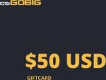 Valve Csgobig $50 Usd Card - Official Website