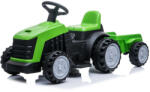 COCO TOYS Tractor electric cu remorca pentru copii TR1908T Verde (6992)