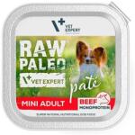 VetExpert RAW PALEO PATE MINI adult beef 12x150g - tavă cu carne de vită