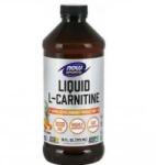 NOW L-Carnitină lichid / Punch tropical / 1000mg. / 473ml. - Fructe tropicale