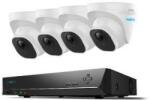 Reolink Kit de supraveghere video Reolink RLK8-520D4 IP exterior , 4 camere, 5 MP, IR 30 m, 4 mm, microfon, HDD 2 TB (RLK8-520D4-5MP)