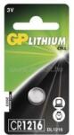 GP Batteries CR1216 lítium gombelem 1db/bliszter (B15651) (B15651)