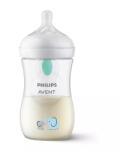 Philips Biberon Philips-Avent Natural Response Dispozitiv AirFree 260ml +1luni Fara BPA Plastic Transparent (SCY673/81)