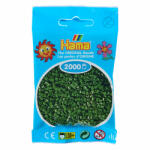 Malte Haaning Plastic A/S 2000 margele Hama mini in pungulita - verde padure pastel (Ha501-102)