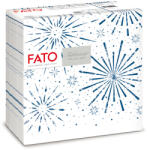 FATO Airlaid karácsonyi szalvéta 40x40cm Incanto Blue 50 lapos (88454800)