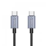 ORICO Cablu de date Orico GQA100-15-BK, USB-C male - USB-C male, 1.5m, Black (GQA100-15-BK)