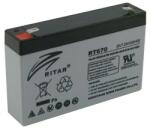 Ritar Power Акумулаторна батерия Ritar Power RT670, 6V, 7Ah, AGM, T1(F1)/T2(F2) конектори (RT670)