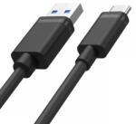 Unitek Cablu Date USB USB-A - USB-C 25CM, Y-C480BK (Y-C480BK)