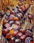 TSvetnoy Set de pictură TSvetnoy - Autumn Umbrellas Carte de colorat