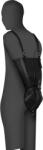 Ouch! Xtreme Zip-up Full Sleeve Arm Restraint Black