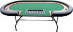 Buffalo Ovális póker asztal - fekete (21200)