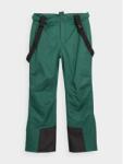4F Pantaloni de schi 4FAW23TFTRM361 Verde Regular Fit