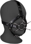 Ouch! Xtreme Head Harness with Spider Gag and Nose Hooks Black