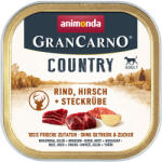 Animonda 22x150g animonda GranCarno Adult Country Marha, szarvas & karórépa nedves kutyatáp