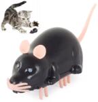 Verk Group Rezgő, egeres macskajáték, 10cm x 3.5cm x 3cm, fehér/fekete