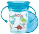 NUBY Cana Tritan necurgătoare NUBY cu urechi de 360°, 6 m + albastru (AGSNV0414019AQUA)