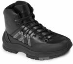 Calvin Klein Jeans Trappers Calvin Klein Jeans Hiking Lace Up Boot Band YM0YM00753 Negru Bărbați