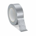 OPTIMA Banda adeziva argintie DUCT 48mm x 25m, OPTIMA (OP-62104825) - roveli