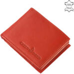 GreenDeed CVT102 piros bőr női pénztárca