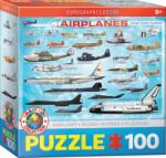 EUROGRAPHICS - Puzzle Airplanes 100XXL - 100 piese