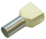 Weidmüller Érvéghüvely szigetelt iker 2x 10mm2 24mm elefántcsont H10, 0/24 ZH EB SV Weidmüller (9004940000)