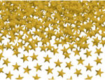 PartyDeco Konfetti, csillag alakú, arany, mérete 1 cm, 30gr