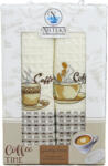 Kert és Otthonbolt Kávés konyharuha szett díszdobozban, 2 db-os, 50 x 70 cm (NIL017)