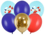 Partydeco Mintás lufi 11" 28cm 6db repülő (LUFI327615)