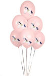 Partydeco Mintás lufi 11" 28cm Unikornis, 6db (LUFI985571)
