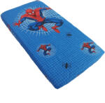 MaliShop Cearceaf 140x70 cm, cu elastic, Spiderman (CP205SMN) Lenjerii de pat bebelusi‎, patura bebelusi