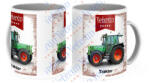  Veterán traktoros bögre - Traktor zöld (513652)