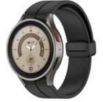 krasscom Curea ceas din silicon, 20mm, pentru Samsung Galaxy Watch Watch 6/ 6 Classic, Watch 5 Pro, Galaxy Watch 5, Galaxy Watch 4, Galaxy Watch 4 Classic, negru (FITBAND261)