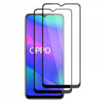 HIMO Set 2 folii protectie sticla securizata fullsize pentru Oppo A91 / Reno 3 , negru (SETGLASS147)