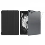 KRASSUS Set 3 in 1 pentru Samsung Galaxy Tab A7 T500/T505, 10.4 inch cu husa carte, husa silicon si folie protectie ecran, negru (SETABK020)
