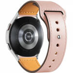 krasscom Curea ceas din piele, 20mm, pentru Galaxy Watch 6/ 6 Classic, Galaxy Watch 5 Pro 45mm, Galaxy Watch 5, Galaxy Watch 4, Galaxy Watch 3 41mm, Huawei Watch GT, roz (FITBAND224)