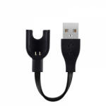 krasscom Cablu de incarcare si transfer date pentru bratara smart Xiaomi Mi Band 2 10 cm, negru (FIT043) - magline
