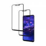 HIMO Set 2 folii protectie sticla securizata fullsize pentru Huawei Mate 20 Lite, negru (SETGLASS014)