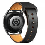 krasscom Curea ceas din piele, 22 mm, pentru Galaxy Watch 3 45mm, Gear S3 Frontier, Huawei Watch GT 3, Huawei Watch GT 2 46mm, Huawei Watch GT, Xiaomi Mi Watch, negru (FITBAND207)