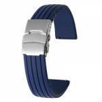 krasscom Curea ceas din silicon, 22 mm, pentru Galaxy Watch 3 45mm, Gear S3, Huawei watch GT 3, Huawei Watch GT 2 46mm, Huawei Watch GT, albastru (FITBAND195)